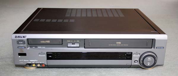 SONY WV-TW1 8mmビデオ、VHSビデオデッキ